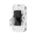 BG Evolve Black 20A Double Pole Key Grid Module RPCDB30KY – product view 2