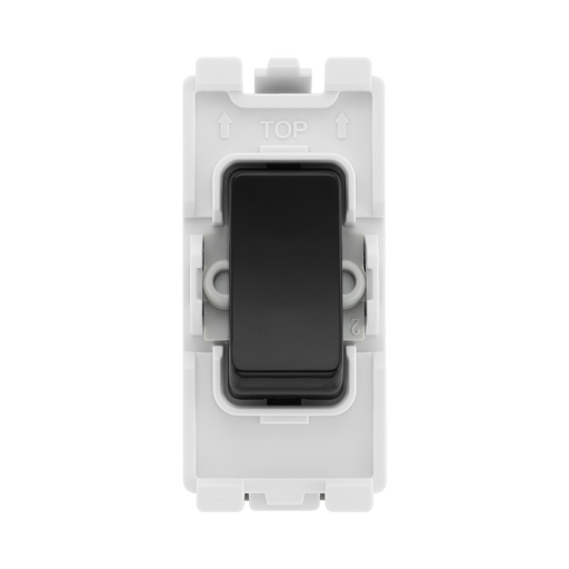 BG Evolve Black 20A Double Pole Grid Module RPCDB30 – product view 1