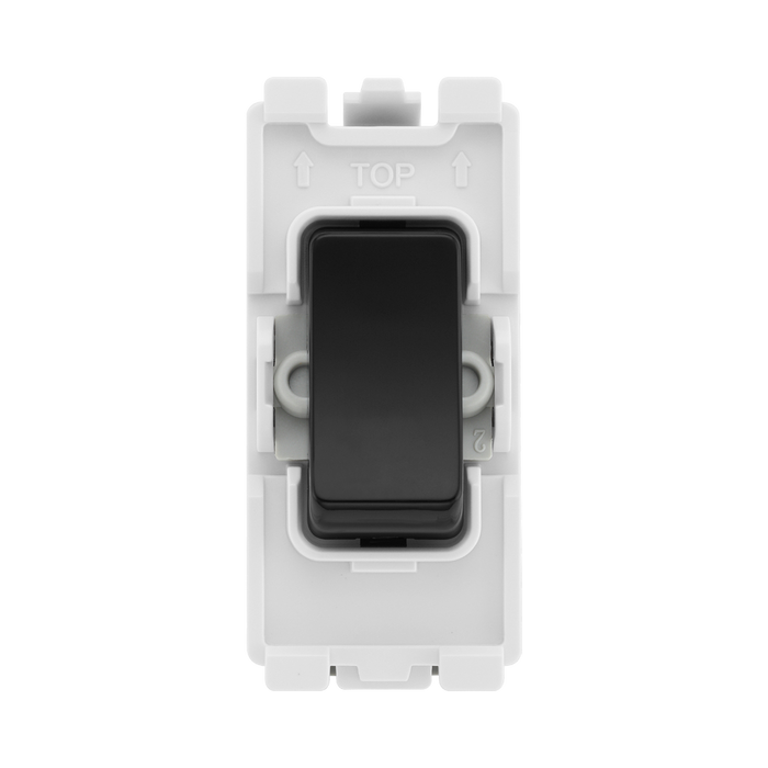 BG Evolve Black 20A Double Pole Grid Module RPCDB30 – product view 1