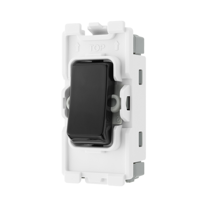 BG Evolve Black 20A Double Pole Grid Module RPCDB30 – product view 2