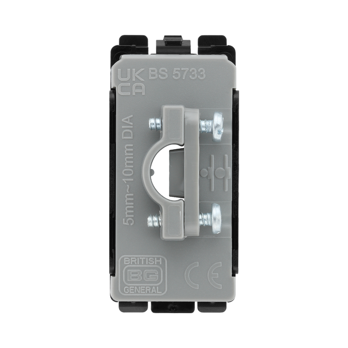 BG Evolve Black Flex Outlet Grid Module RPCDBFLEX – product view 3