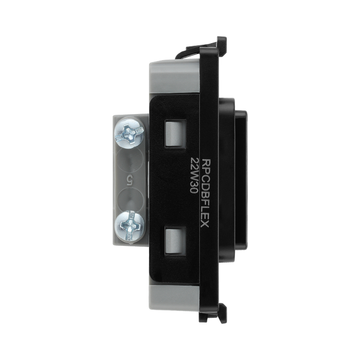 BG Evolve Black Flex Outlet Grid Module RPCDBFLEX – product view 4