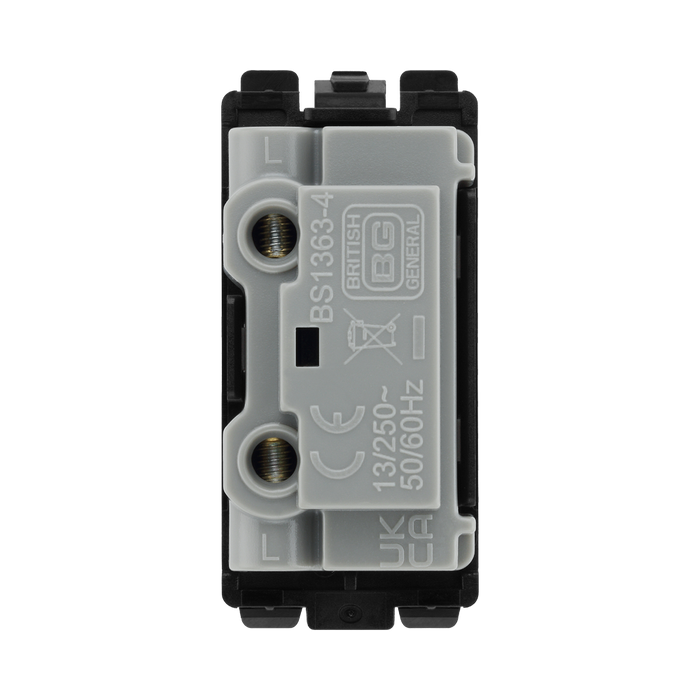 BG Evolve Black 13 Amp Fuse Carrier Grid Module RPCDBFUSE – product view 3