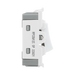 BG Evolve White 20A 2 Way Single Pole Centre Off Grid Module RPCDW12C – product view 4