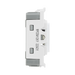 BG Evolve White 20A 2 Way Key Grid Module RPCDW12KY – product view 4