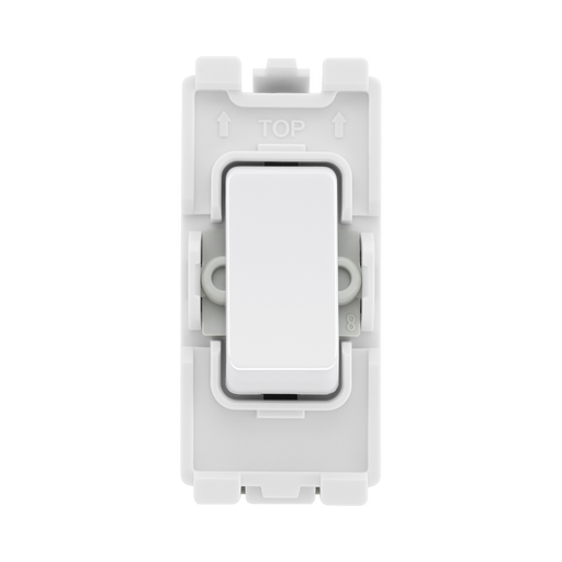 BG Evolve White 20A 2 Way Grid Module RPCDW12 – product view 1