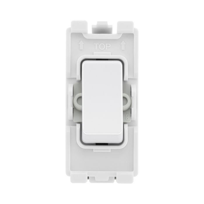 BG Evolve White 20A 2 Way Grid Module RPCDW12 – product view 1