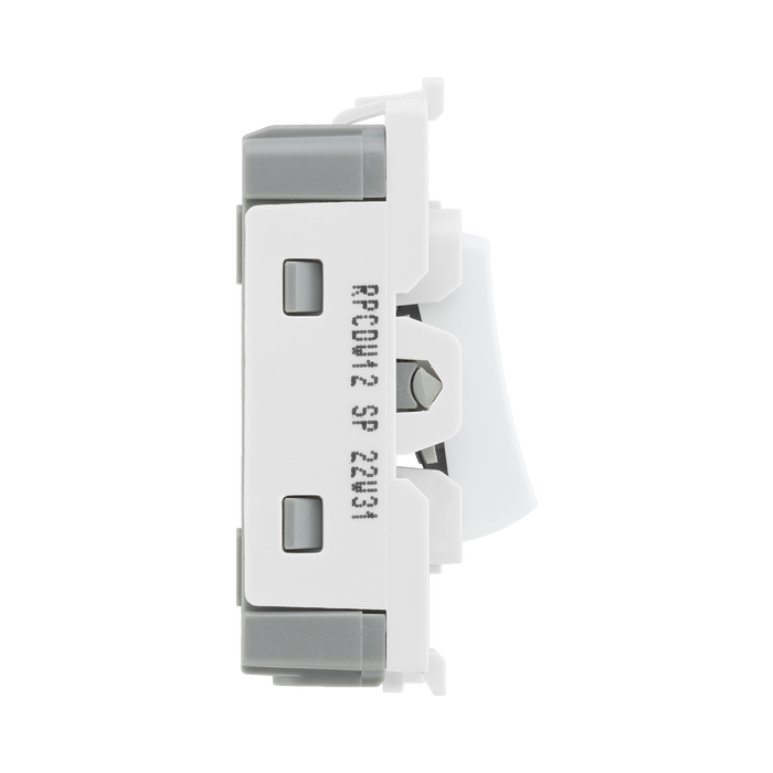 BG Evolve White 20A 2 Way Grid Module RPCDW12 – product view 4