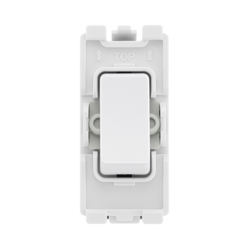 BG Evolve White 20A Intermediate Grid Module RPCDW13 – product view 1