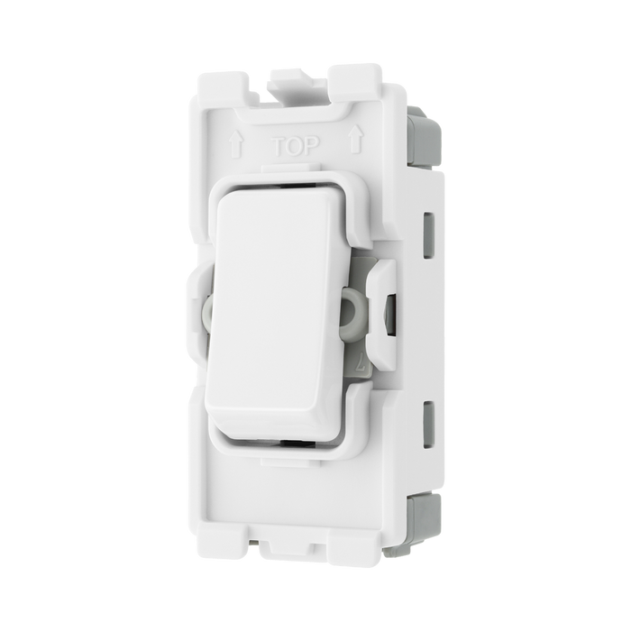 BG Evolve White 20A Intermediate Grid Module RPCDW13 – product view 2