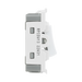 BG Evolve White 20A Intermediate Grid Module RPCDW13 – product view 4
