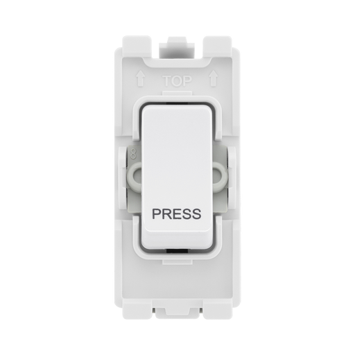 BG Evolve White 20A Retractive Grid Module RPCDW14 – product view 1