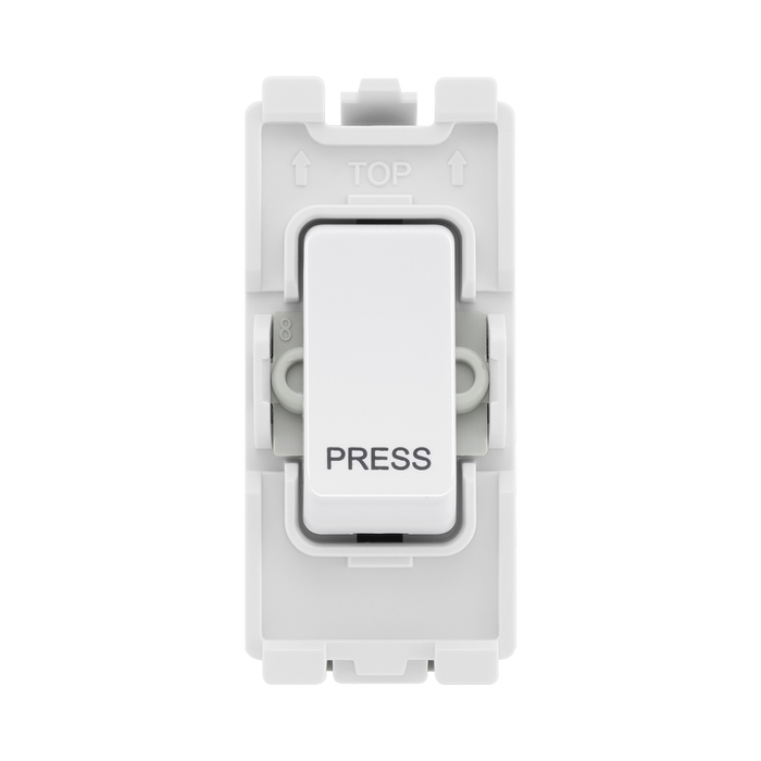 BG Evolve White 20A Retractive Grid Module RPCDW14 – product view 1