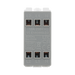 BG Evolve White 10 Amp Fan Isolator Grid Module RPCDW15 – product view 3