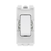 BG Evolve White 20A Double Pole Grid Module RPCDW30 – product view 1