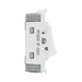 BG Evolve White 20A Double Pole Grid Module RPCDW30 – product view 4