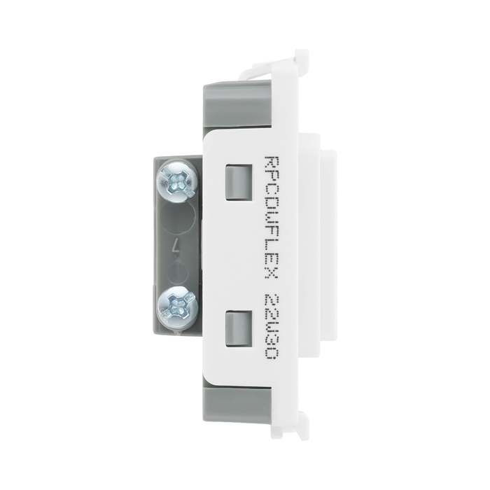 BG Evolve White Flex Outlet Grid Module RPCDWFLEX – product view 4