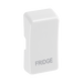 BG White Moulded PVC Engraved Fridge Grid Rocker Cap RRFDW Available from RS Electrical Supplies