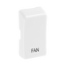 BG Evolve White Engraved Fan Grid Rocker RRFNPCDW – RRFNPCDW