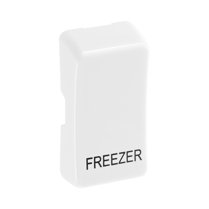 BG Evolve White Engraved Freezer Grid Rocker RRFZPCDW – RRFZPCDW