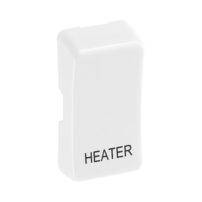 BG Evolve White Engraved Heater Grid Rocker RRHTPCDW – RRHTPCDW