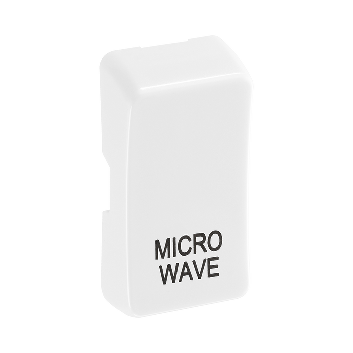 BG Evolve White Engraved Microwave Grid Rocker RRMWPCDW – RRMWPCDW