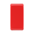 BG PVC Blank Red Rocker Grid Module RRUPRD Available from RS Electrical Supplies