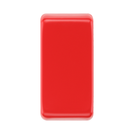 BG PVC Blank Red Rocker Grid Module RRUPRD Available from RS Electrical Supplies