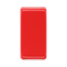 BG PVC Blank Red Rocker Grid Module RRUPRD Available from RS Electrical Supplies