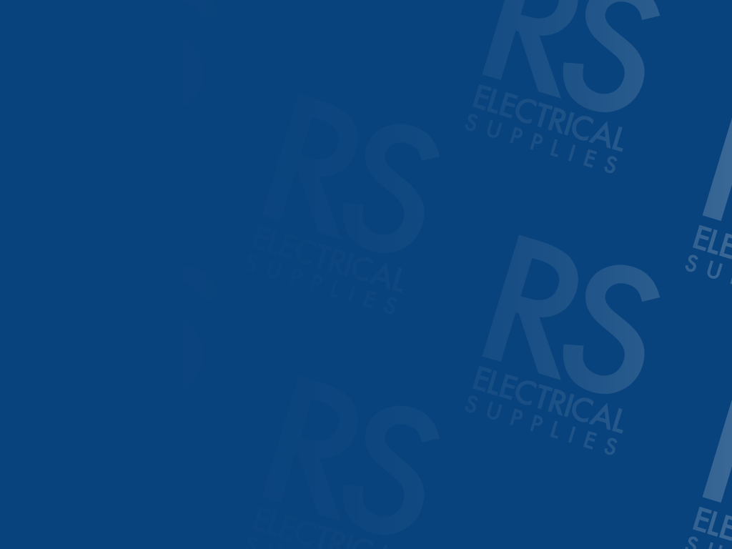 Blue background with RS Electrical Supplies repeated