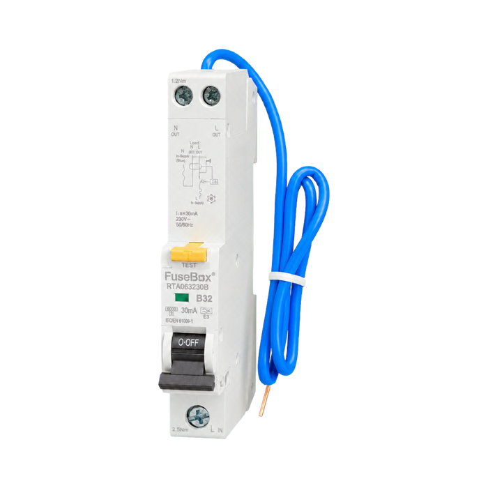 FuseBox 23 Way 100A Main Switch Double Bank Consumer Unit with SPD and RCBO's