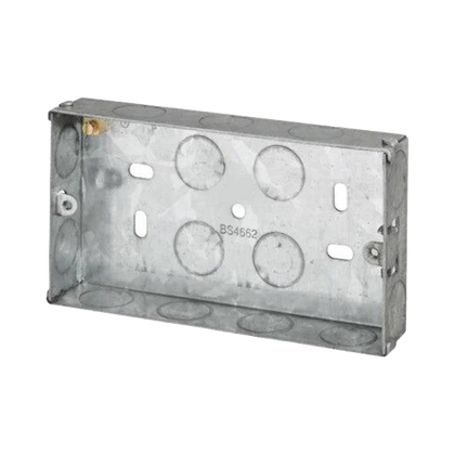 25mm Twin Back Box SB252
