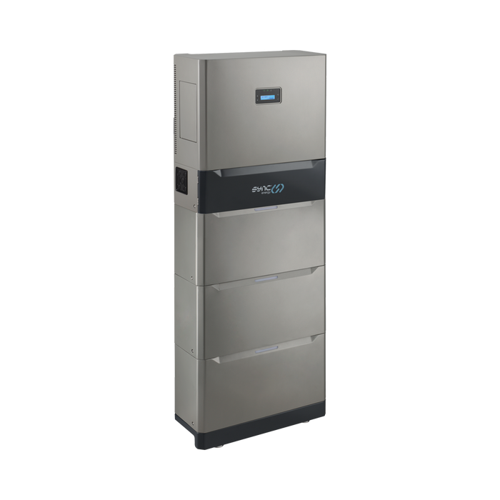 Sync Energy Flow All-In-One 3.6kW Hybrid Inverter with 3 Batteries SEF1A36G3