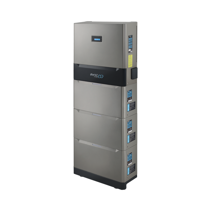 Sync Energy Flow All-In-One 3.6kW Hybrid Inverter with 3 Batteries SEF1A36G3