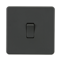Anthracite Double Pole Switch by Knightsbridge with Double Pole rated 10AX