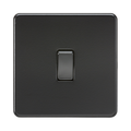Matt Black Intermediate Switch by Knightsbridge with Intermediate Switch rated 10AX