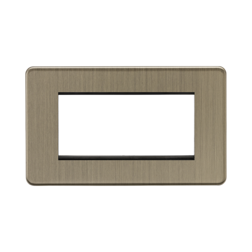 Antique Brass rectangular surround