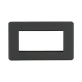 Anthracite Euro Plate (4G) by Knightsbridge with Euro Compatible