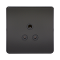 Matt Black 5A Socket by Knightsbridge with Unswitched rated 5A