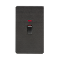 Smoked Bronze 45A Switch by Knightsbridge with Double Pole rated 45A