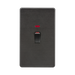 Smoked Bronze 45A Switch by Knightsbridge with Double Pole rated 45A