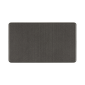 Smoked Bronze Blanking Plate (2G) by Knightsbridge with Screwless flat plate