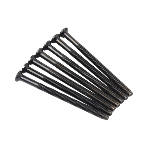Click Essential Black Nickel 50mm Screws 10 Pack SP650BN