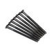 Click Essential Black Nickel 50mm Screws 10 Pack SP650BN