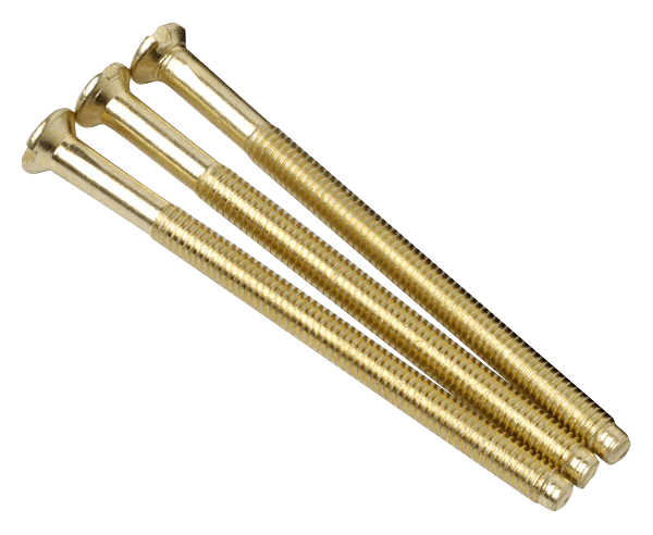 Click Essential Brass M3.5 x 50mm Screws 10 Pack SP650BR