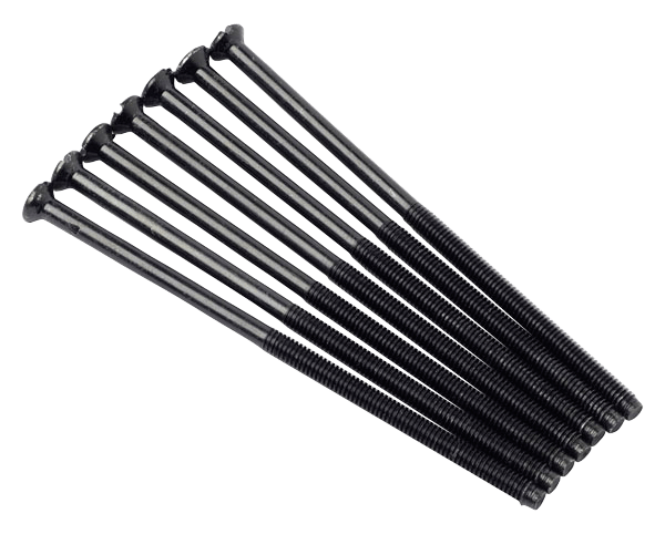 Click Essential Black Nickel M3.5 x 75mm Screws 10 Pack SP675BN