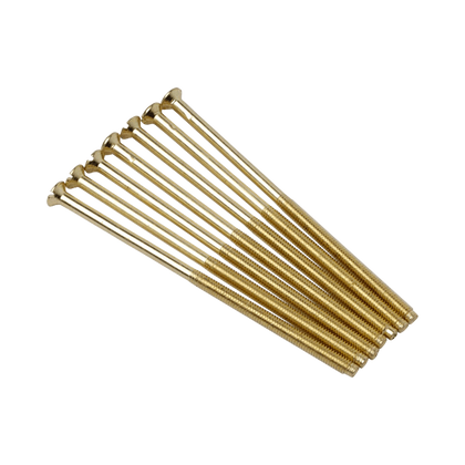 Click Essential Brass M3.5 x 75mm Screws 10 Pack SP675BR