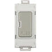 Schneider Ultimate Pearl Nickel 13A Fuse Carrier Grid Module GUG13FCUWPN Available from RS Electrical Supplies