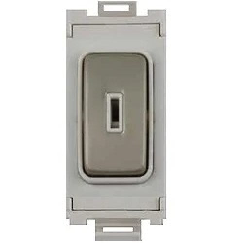 Schneider Ultimate Pearl Nickel 20A DP Key Grid Switch Module GUG20DPKWPN Available from RS Electrical Supplies