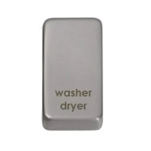 Schneider Ultimate Pearl Nickel Washer Dryer Rocker Cap GUGRWDYPN Available from RS Electrical Supplies